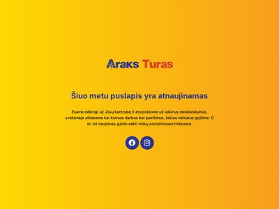 ARAKS TURAS UAB Araks www.araksturas.lt www.mln.lt katalogas