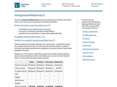 energinissertifikavimas.lt