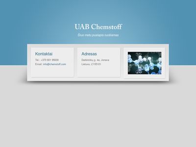 UAB Chemstoff  www.chemstoff.com