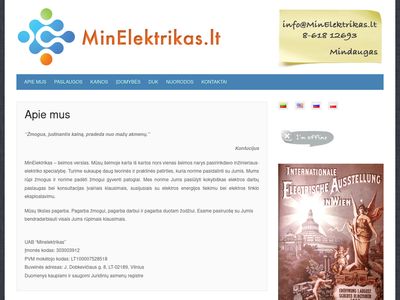 minelektrikas.lt